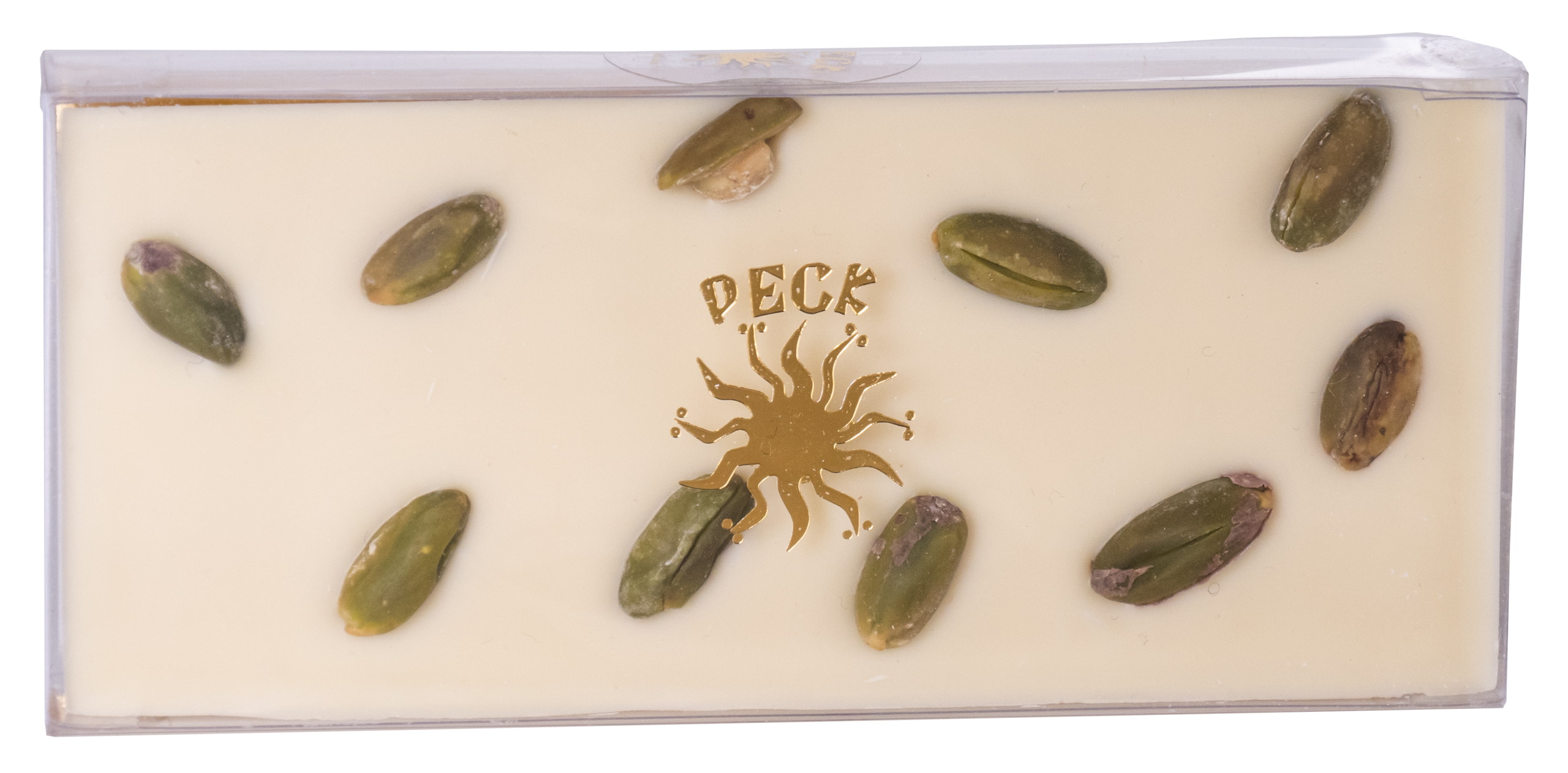 TAVOLETTA DI CIOCCOLATO BIANCO CON PISTACCHI 55 g